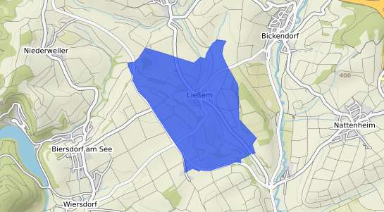 Bodenrichtwertkarte Liessem Eifel