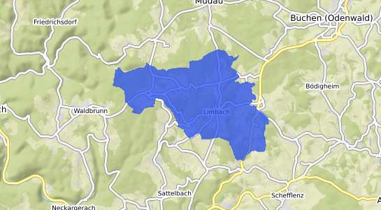 Bodenrichtwertkarte Limbach Baden