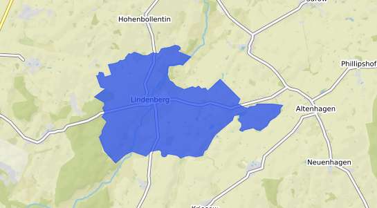Bodenrichtwertkarte Lindenberg b. Wittenberge