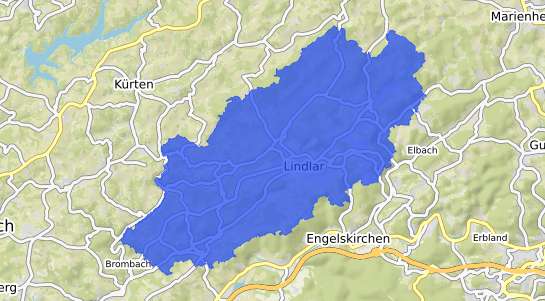 Bodenrichtwertkarte Lindlar