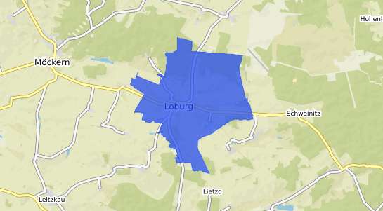 Bodenrichtwertkarte Loburg b. Magdeburg