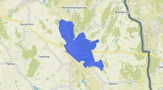 Bodenrichtwertkarte Loecknitz b. Parchim