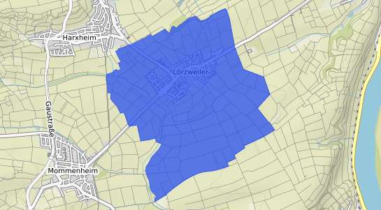 Bodenrichtwertkarte Loerzweiler