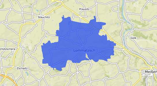 Bodenrichtwertkarte Lommatzsch