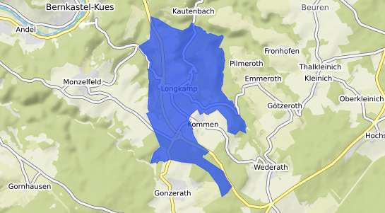 Bodenrichtwertkarte Longkamp