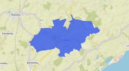 Bodenrichtwertkarte Loose b. Eckernfoerde