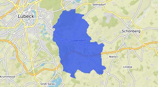 Bodenrichtwertkarte Luedersdorf Mecklenburg