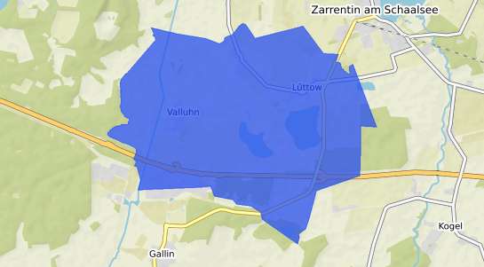 Bodenrichtwertkarte Luettow