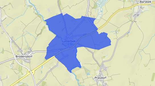 Bodenrichtwertkarte Lutterbek