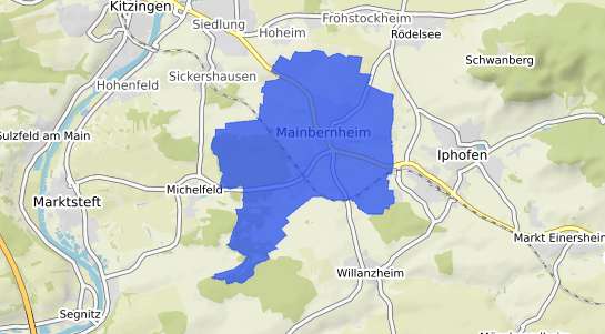 Bodenrichtwertkarte Mainbernheim