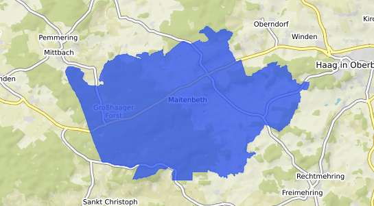 Bodenrichtwertkarte Maitenbeth