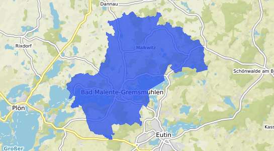 Bodenrichtwertkarte Malente