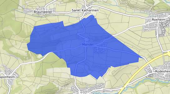 Bodenrichtwertkarte Mandel