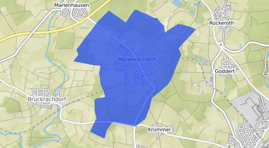 Bodenrichtwertkarte Marienrachdorf