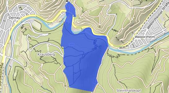 Bodenrichtwertkarte Marienthal Gem. Seelbach bei Hamm (Sieg)