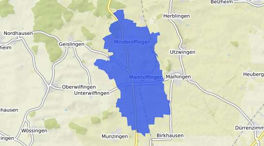 Bodenrichtwertkarte Marktoffingen