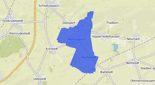 Bodenrichtwertkarte Markvippach