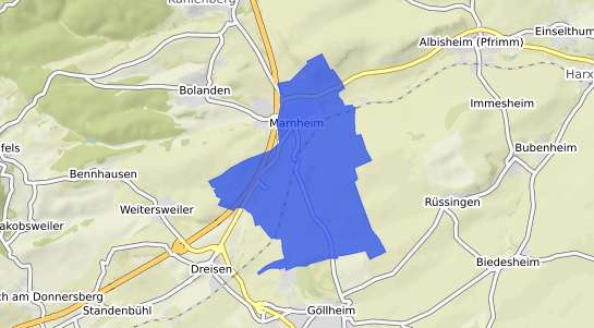 Bodenrichtwertkarte Marnheim Pfalz