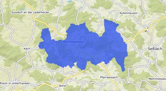 Bodenrichtwertkarte Maroldsweisach