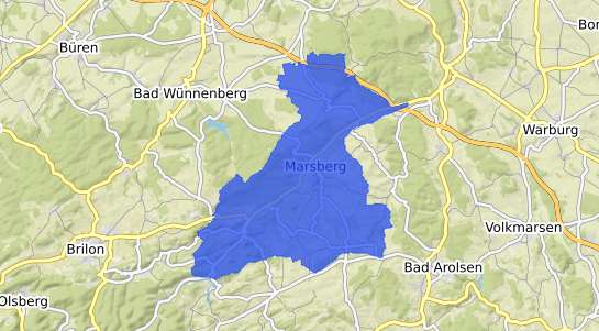 Bodenrichtwertkarte Marsberg Sauerland