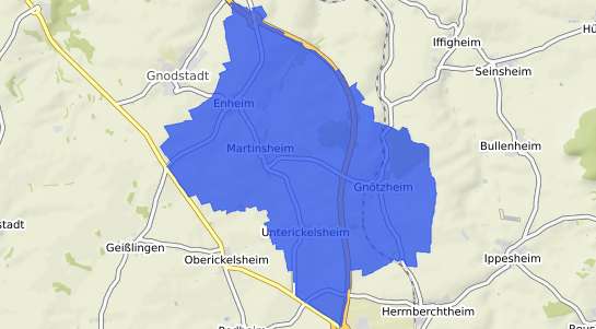 Bodenrichtwertkarte Martinsheim