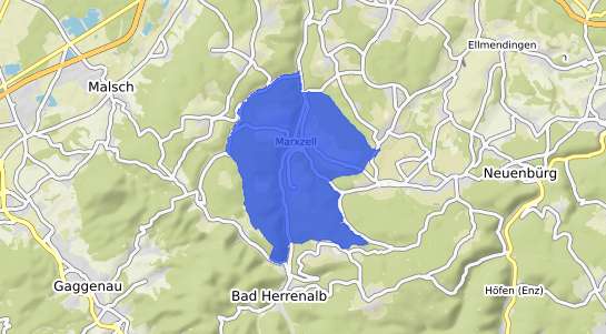 Bodenrichtwertkarte Marxzell