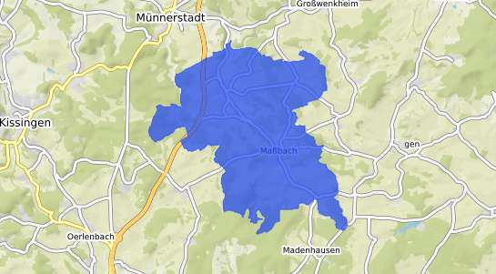 Bodenrichtwertkarte Ma&szlig;bach