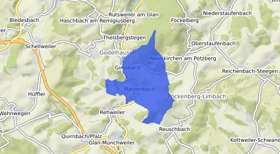 Bodenrichtwertkarte Matzenbach Pfalz