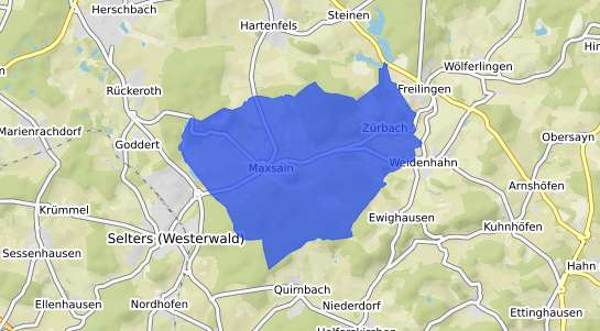 Bodenrichtwertkarte Maxsain