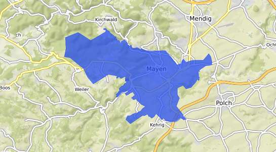 Bodenrichtwertkarte Mayen