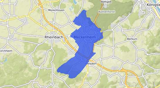 Bodenrichtwertkarte Meckenheim Pfalz