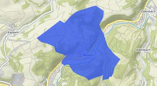 Bodenrichtwertkarte Medard