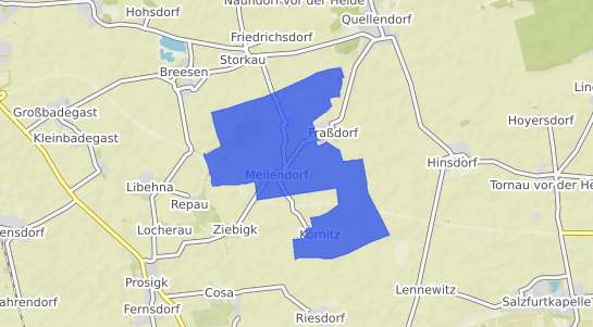 Bodenrichtwert Meilendorf Grundstückspreise 2025