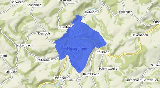 Bodenrichtwertkarte Meisenheim Glan