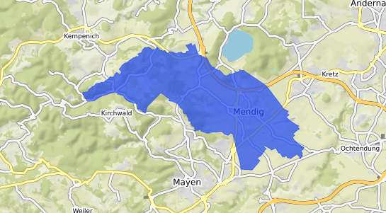 Bodenrichtwertkarte Mendig