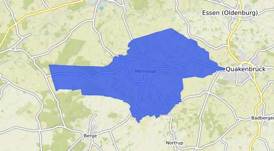 Bodenrichtwertkarte Menslage