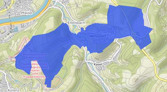 Bodenrichtwertkarte Mertesdorf