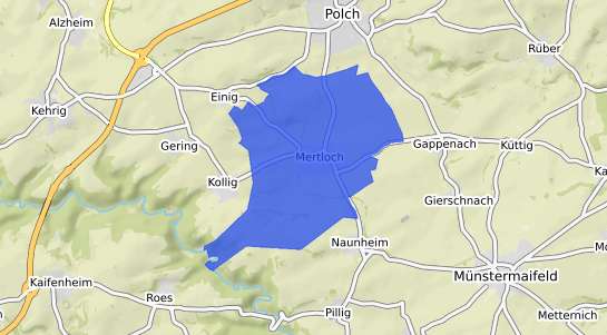 Bodenrichtwertkarte Mertloch