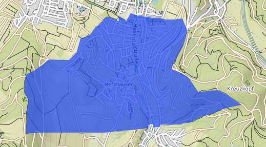 Bodenrichtwertkarte Merzhausen Breisgau