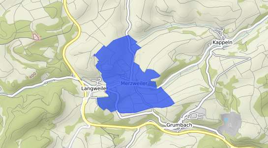 Bodenrichtwertkarte Merzweiler