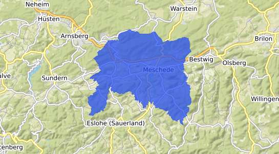 Bodenrichtwertkarte Meschede