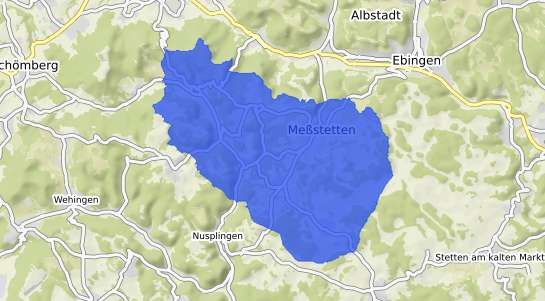 Bodenrichtwertkarte Me&szlig;stetten