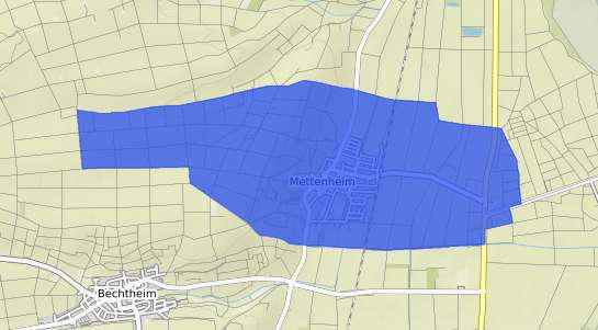Bodenrichtwertkarte Mettenheim Kr. Muehldorf a. Inn