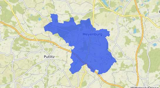 Bodenrichtwertkarte Meyenburg Prignitz
