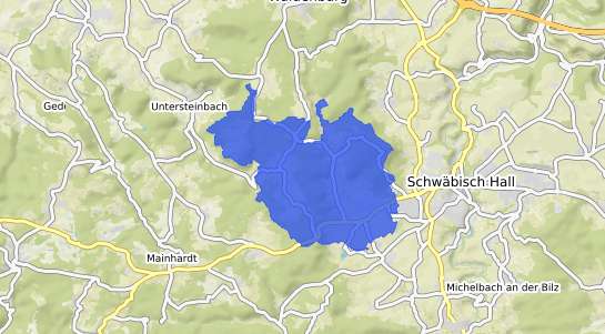 Bodenrichtwertkarte Michelfeld Kr. Schwaebisch Hall