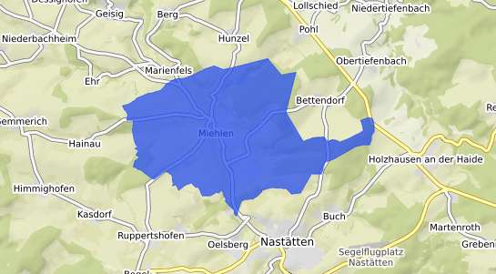 Bodenrichtwertkarte Miehlen Taunus