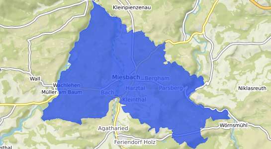Bodenrichtwertkarte Miesbach