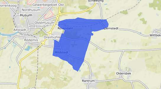 Bodenrichtwertkarte Mildstedt