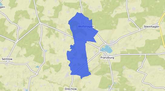 Bodenrichtwertkarte Millienhagen