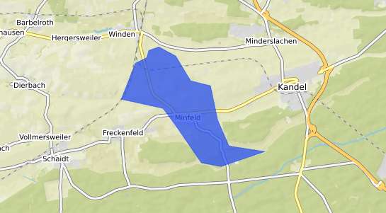 Bodenrichtwertkarte Minfeld